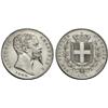 Image 1 : Casa Savoia. Vittorio Emanuele II. Da 5 lire 1860