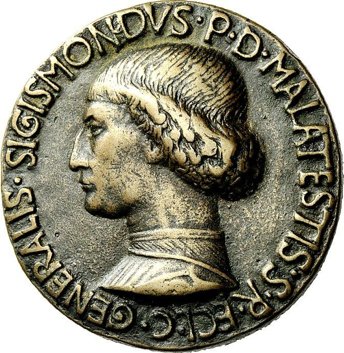 Sigismondo Pandolfo Malatesta. Medaglia 1446