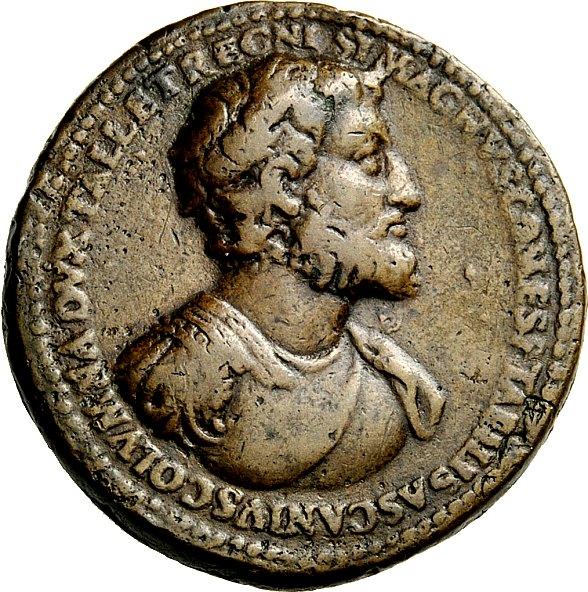 Ascanio Colonna, 15001557. Medaglia (1520)