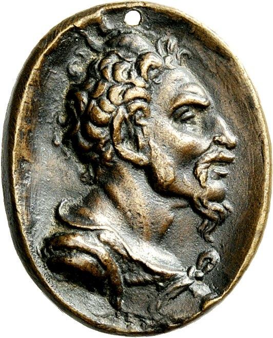 Attila re degli Unni. Medaglia (1575) Attila re degli Unni. Medaglia (1575)