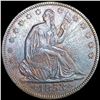 Image 1 : 1853 Arws & Rays Seated Lib. Half Dollar UNC