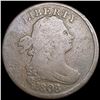 Image 1 : 1808/7 Draped Bust Half Cent NICELY CIRCULATED