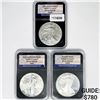 Image 1 : 2006 Set (3) A.S.E PCS Genuine Burnished, Rev PF,