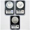 Image 2 : 2006 Set (3) A.S.E PCS Genuine Burnished, Rev PF,