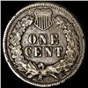 Image 2 : 1897 '1' In Neck Indian Head Cent LIGHT CIRC
