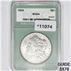 Image 1 : 1904 Morgan Silver Dollar NTC MS64