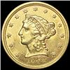 Image 1 : 1854 $2.50 Gold Quarter Eagle CLOSE UNC