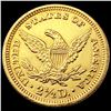 Image 2 : 1906 $2.50 Gold Quarter Eagle UNCIRCULATED