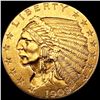 Image 1 : 1909 $2.50 Gold Quarter Eagle UNCIRCULATED