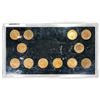 Image 2 : 1900-1909 Indian Head Cent Set (12) -