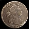 Image 1 : 1807 Draped Bust Half Cent NICELY CIRCULATED