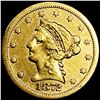 Image 1 : 1872-S $2.50 Gold Quarter Eagle NICELY CIRCULATED