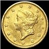 Image 1 : 1851 Rare Gold Dollar CLOSELY UNCIRCULATED