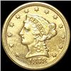 Image 1 : 1878 $2.50 Gold Quarter Eagle UNCIRCULATED