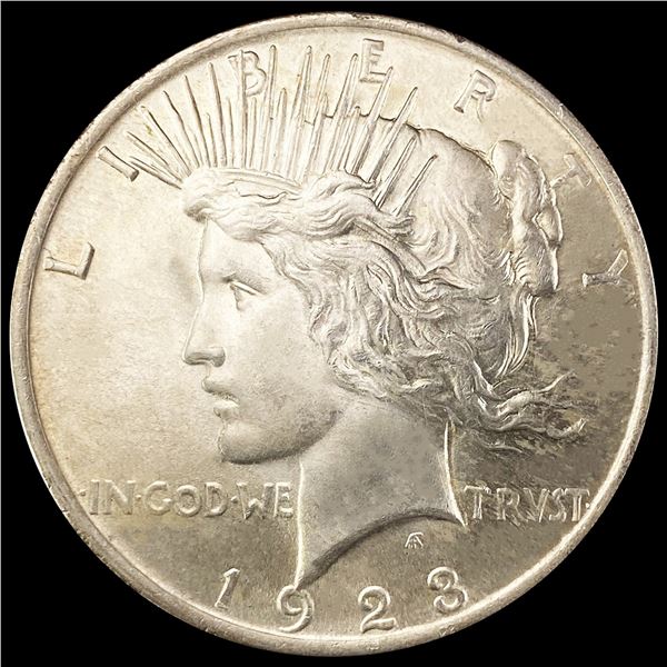 1923 Peace Silver Dollar GEM BU – Fresh OBW Roll, 90% Silver Uncirculated Coin