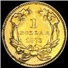 Image 2 : 1873 Rare Gold Dollar UNCIRCULATED