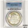 Image 1 : 1903 Morgan Silver Dollar PCGS MS64