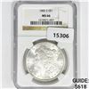 Image 1 : 1882-S Morgan Silver Dollar NGC MS66