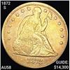 Image 1 : 1872-S Seated Liberty Dollar CHOICE AU