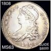 Image 1 : 1808 Capped Bust Half Dollar CHOICE BU