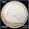 Image 1 : 1864 Seated Liberty Dollar UNCIRCULATED