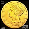 Image 1 : 1879-CC $5 Gold Half Eagle HIGH GRADE