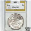 Image 1 : 2001 American Slver Eagle PGA MS69