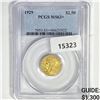 Image 1 : 1929 $2.50 Gold Quarter Eagle PCGS MS63+
