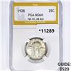Image 1 : 1928 Standing Liberty Quarter PGA MS64 70% FH, OB