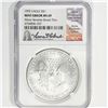 Image 2 : 1992 A.S.E. Escobedo Signed NGC MS69 Struck Thru