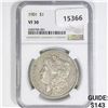 Image 1 : 1901 Morgan Silver Dollar NGC VF30