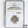 Image 1 : 1887 Indian Head Cent NGC MS62 RB