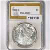 Image 1 : 1900-S Morgan Silver Dollar PGA MS63
