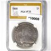 Image 1 : 1800 Draped Bust Dollar PGA VF35