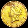 Image 1 : 1852 Rare Gold Dollar NICELY CIRCULATED