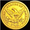 Image 2 : 1843-C $2.50 Gold Quarter Eagle UNCIRCULATED