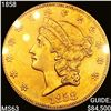Image 1 : 1858 $20 Gold Double Eagle CHOICE BU