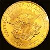 Image 2 : 1858 $20 Gold Double Eagle CHOICE BU
