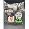 Image 1 : Biore Charcoal Nose Strips (8strips) and Deep Pore Cleanser (200ml)