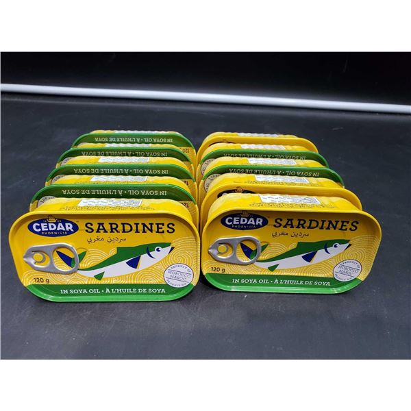 Cedar Sardines in Soya Oil (10 x 120g)