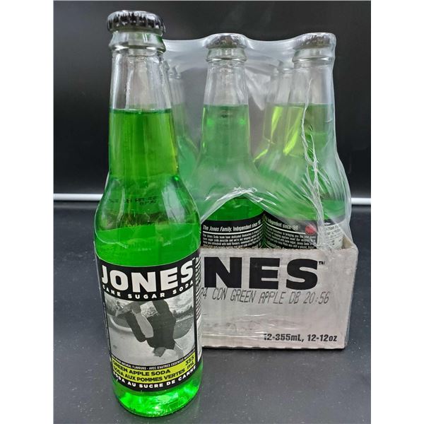Jones Green Apple Soda (12 x 355ml)