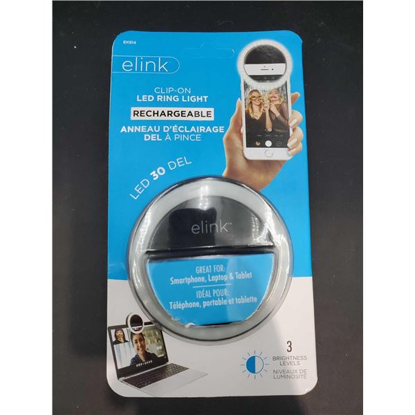 eLink Clip-On LED Ring Light