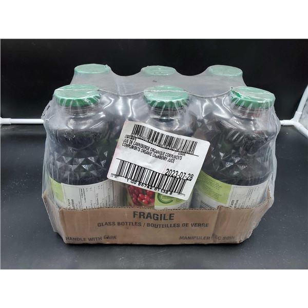 Compliments Organic Cranberry Juice (6 x 946ml)