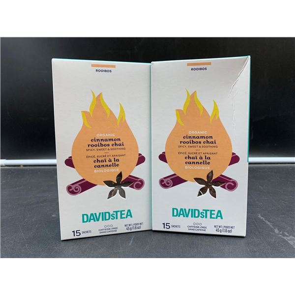 David's Tea Organic Cinnamon Rooibos Chai (2 x 15)