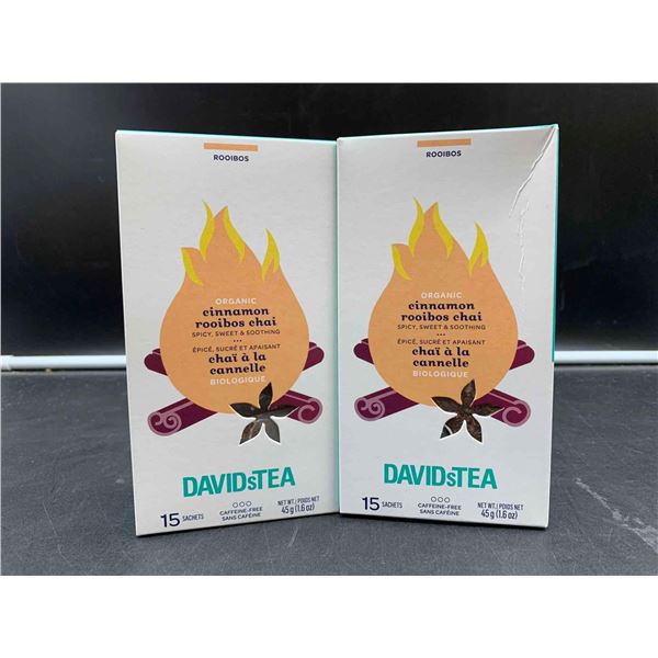 David's Tea Organic Cinnamon Rooibos Chai (2 x 15)