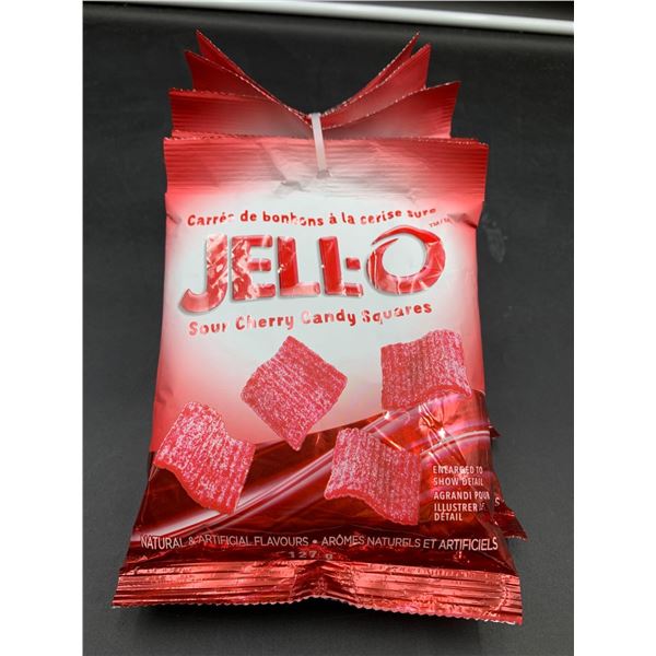 Jello Sour Cherry Candy (5 x 127g)