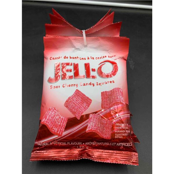 Jello Sour Cherry Candy (5 x 127g)