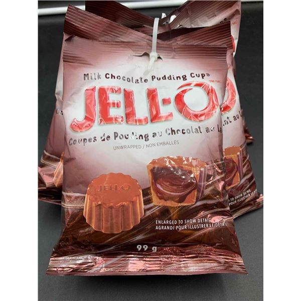 Milk Chocolate Pudding Cups Jello Candy (99g x 6)