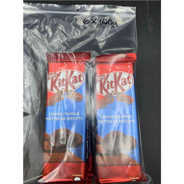Nestle KitKat Cookie Crumble Candy Bars (6 x 120g)