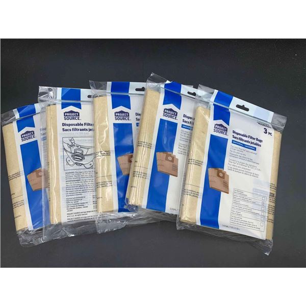 Project Source Disposable Filter Bags (5 x 3)